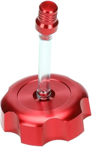 Tapa de tanque de combustible de gas de 1.575 in1.57 pulgadas, tapa de tanque de combustible de aluminio CNC con tubo de ventilación de ventilación,