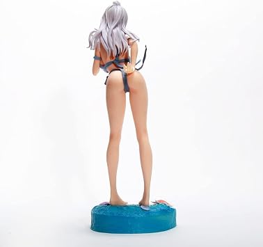 Zhongkaihua Fairy Tail Mirajane Strauss Figure Anime Fairy Tail Figure Mirajane Fabric Swimsuit PVC Model Statue Ornament Home Decoration for Fans 28 cm