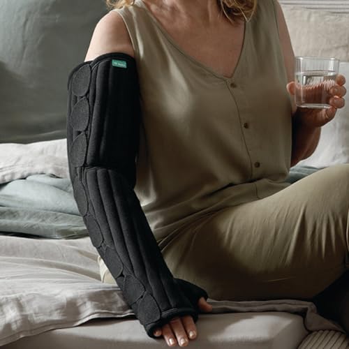 Juzo Night Nighttime Lymphedema Garment, Long, Right &ndash; Arm Sleeve for Sleeping