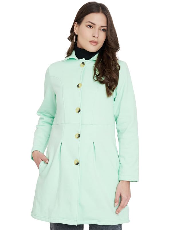 Women's Polycotton Fleece Full Sleeve Coat: Cozy Elegance for Every Season-image-41