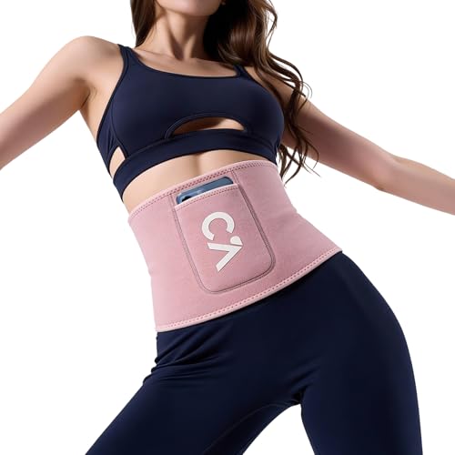 Chick-Active Heat-Boost Waist Trimmer with Secure Phone Pocket – Premium