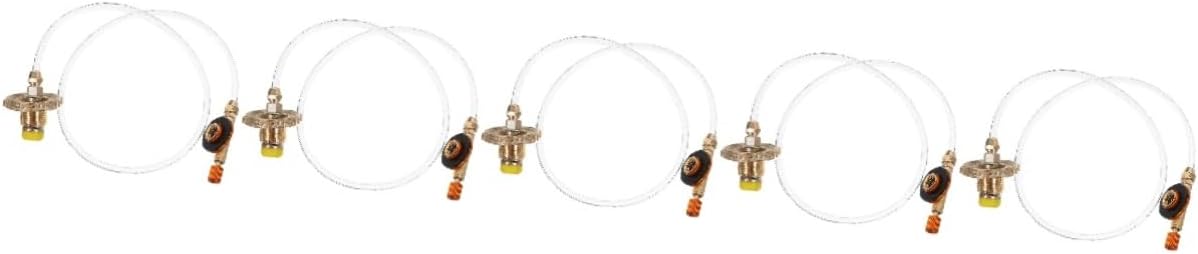 Gas Tank Adapter Gas Tank Camping Tank Adapter Copper Plastic Propane Tank Adapter