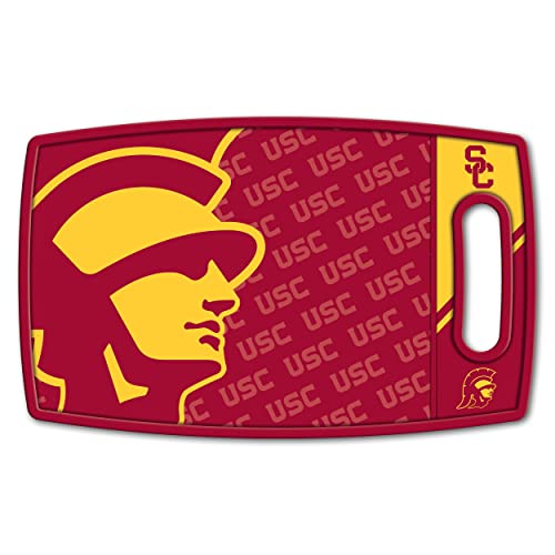 YouTheFan NCAA USC Trojans Logo Series Cutting Board