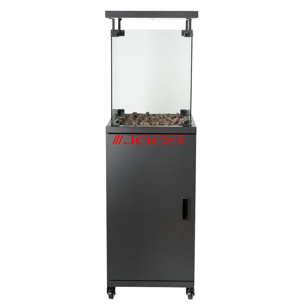 Calentador de terraza Jocel JAT014108, Potencia 5000-13000W, gas G30 butano y G31 gas propano