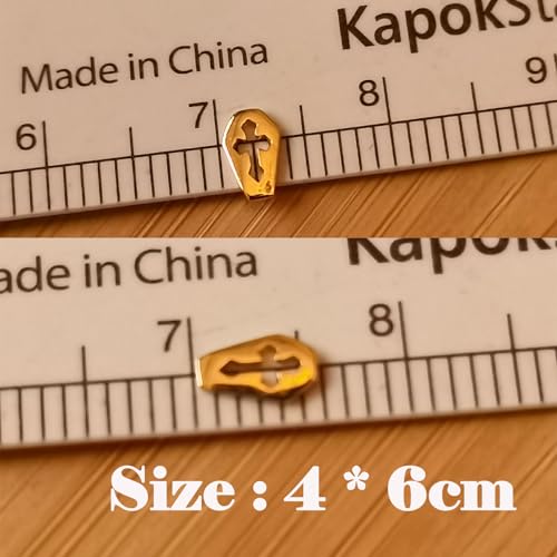 Image of Chamon 8K Solid Gold Shield Tooth Gems - Luxury Real Gold Gem Art, Cosplay Party Salon Aesthetic Smile Decoration