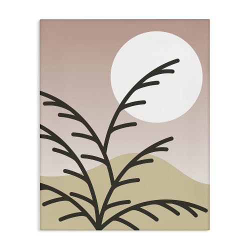 Stupell Industries Contemporary Mountain, 24 x 30 Inch Canvas Wall Art