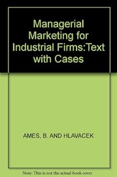 Hardcover Managerial marketing for industrial firms Book