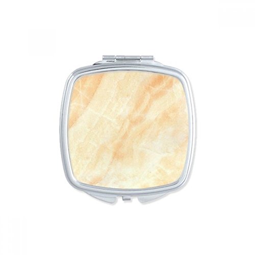 Miroir de maquillage compact carré portable, l'accessoire de sac idéal