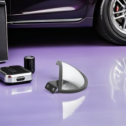 Espejo retrovisor para montacargas con reflector de seguridad trasero 6
