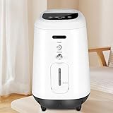 InLoveArts Concentrador de oxígeno 1-7L / min Máquina de oxígeno ajustable Máquina de enriquecimiento de oxígeno Máquina de oxígeno de alta pureza Uso en el hogar/viajes