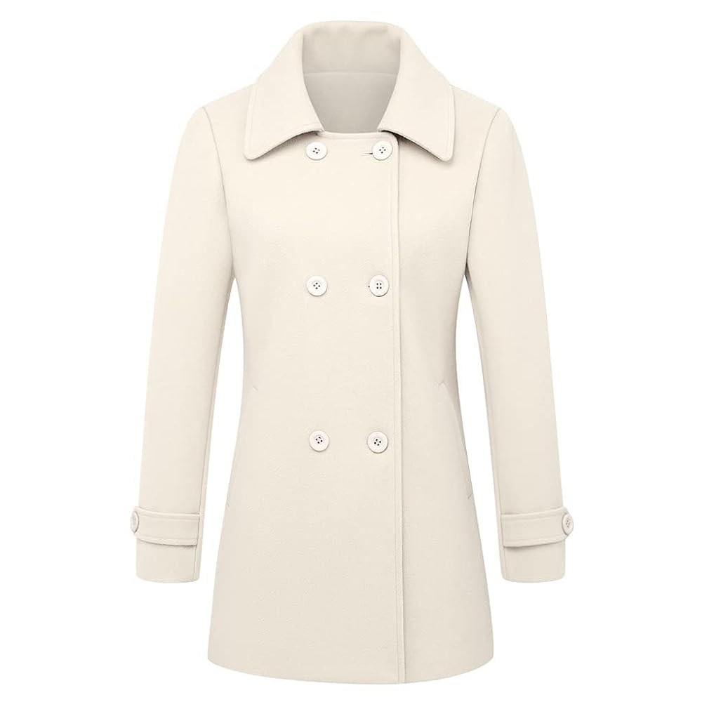 Amazon.com: IDEALSANXUN Wool Coat for Womens Fall Fashion