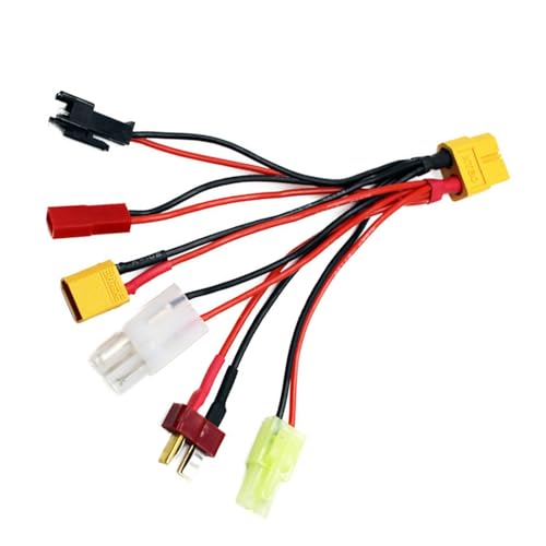 Cable divisor Aviation Grade 6 Way XT60 para UAV miniatura 6