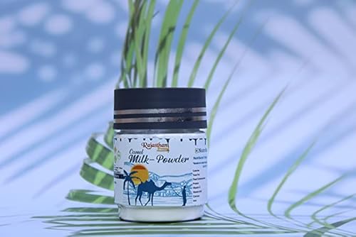Dalal Camel Raw Milk Powder | Fresh And Organic Freeze Dried Camel Dry Milk Powder | Gluten Free No Additives No Preservatives | 300 Grams #TOP5