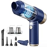 Mecanto Car Vacuum Handheld Vacuum Cleaner, 15000PA Suction, Mini Vacuums with...