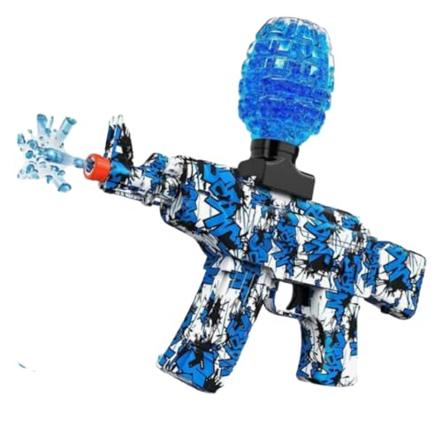 Metralhadora Automática de Bolinhas de Gel Brinquedo Arminha Ak47 Elétrica + Brinde