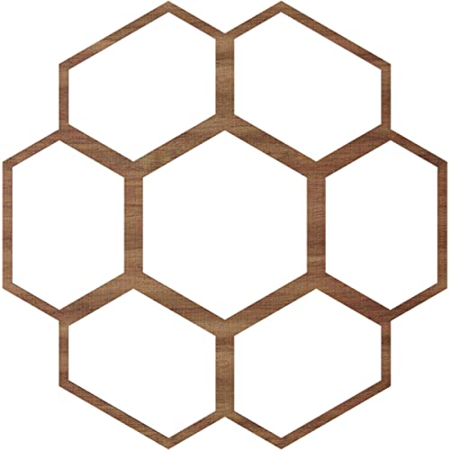 Image of Ekena Millwork 34 inchOD x 12 inchID x 3 /8 inchT Florin Wood Fretwork Pierced Ceiling Medallion, Walnut