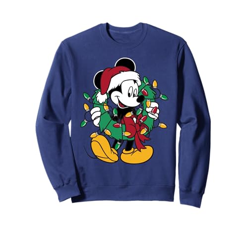 Sweat Mickey Mouse Christmas Lights le cadeau idéal sous le sapin de Noël