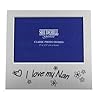 I love my nan photo frame grandparent gift birthday christmas mothers day  urban country home decor