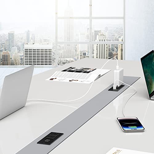 image for Jgstkcity Conference Recessed Power Strip Socket 9.8Ft Cord,Furniture 