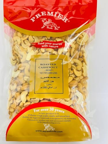 PREMIER ROASTED BROKEN CASHEW NUTS 1000 GMS