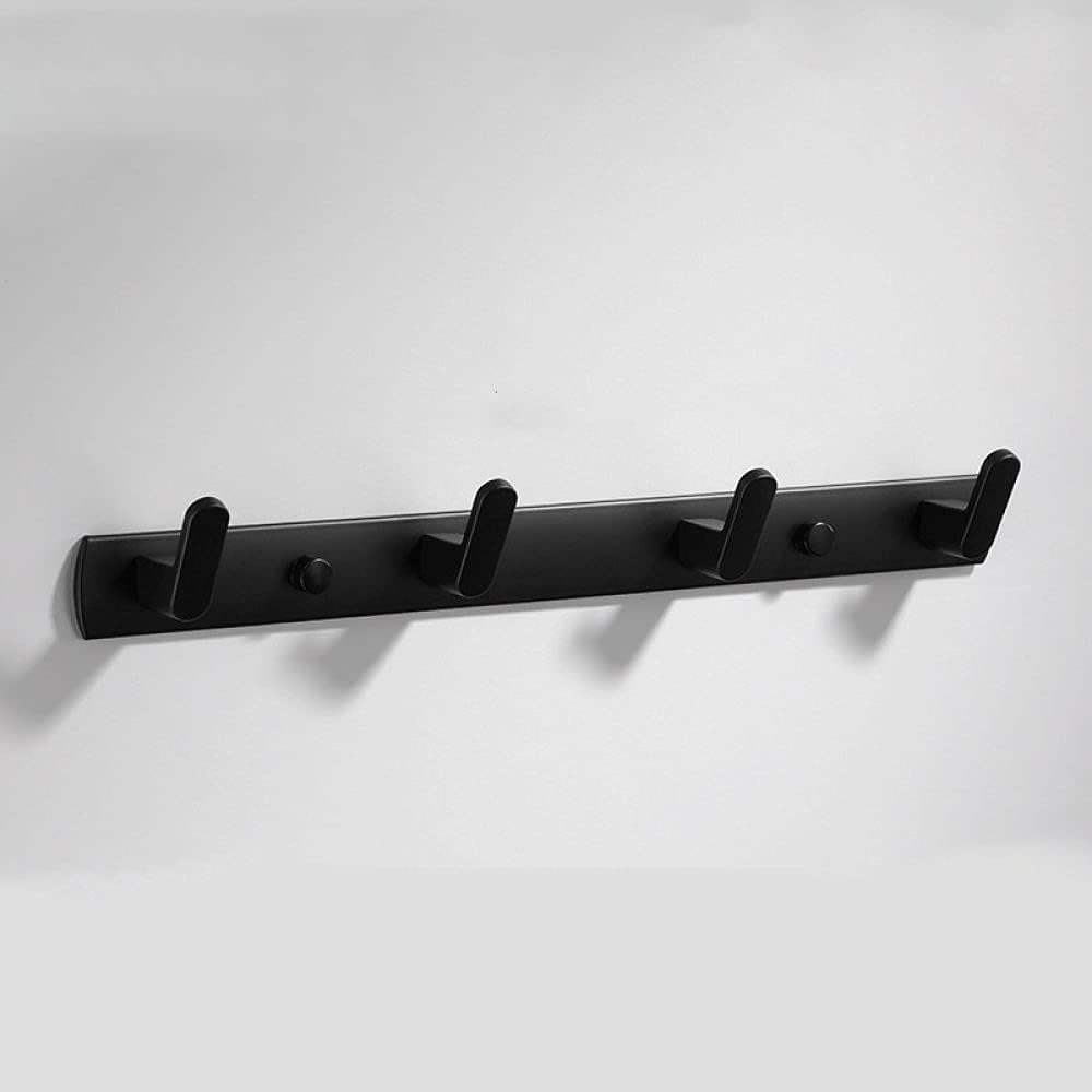 White/Black Painted Robe Hooks Wall Hang Mounted Towel Hook Clothes Hook Bathroom Hardware Hat Hook White Black 3 Hook