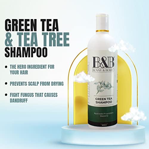 Image of B&B Bunny & Berry Shampoo for Women | Anti-Dandruff Shampoo for Men & Women, Shampoo for Hair Growth /Dry Hair | Paraben Free