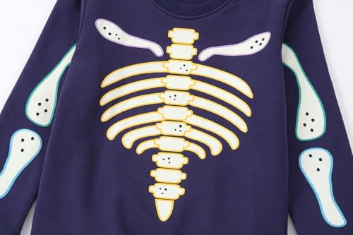 Image of Hongshilian Unisex Kids Cute Cartoon Cotton Sweater Shirt