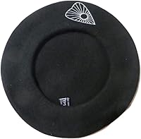 Vista 5 de kreepsville 666 Gorro Ouija Planchette Negro Boina, Negro