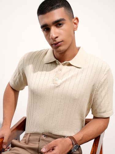 Image of Highlander Men's Polo Tshirt | Flat Knit | Regular Fit | Polo T-Shirt for Man