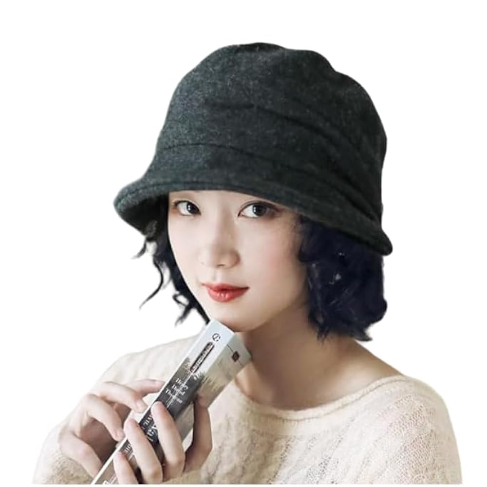 Amazon | [ITODA] ベレー帽 レディース帽子 秋冬 フェルトハット