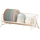 Construction durable : construit avec un cadre en fer solide qui supporte la vaisselle lourde tout en résistant à la déformation au fil du temps.