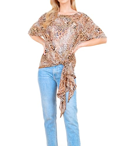 Chiffon Cover-up Sarong and Sun Protective Kimono Shawl
