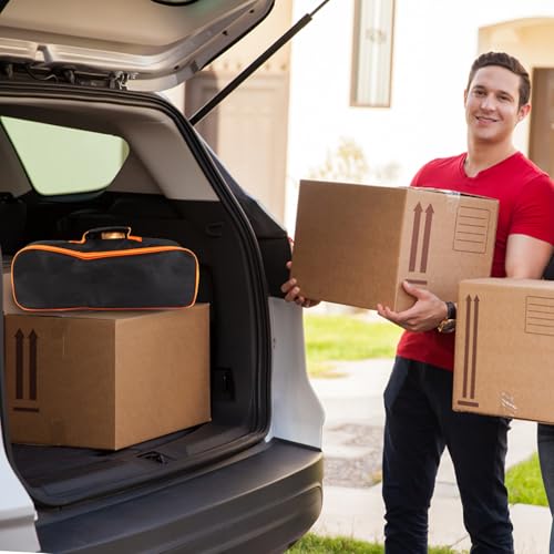 NVIYAM Cric Auto 2T, Set Professionale Cric a Forbice con manovella e chiave telescopica per dadi, Kit Di Cric Auto Professionale Cric Portatile per SUV, Camion, Auto - 6