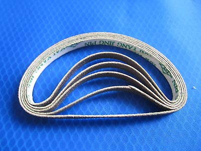 FidgetFidget BOX OF 100 MEDIUM GRIT EASTMAN SHARPENING ABRASIVE BANDS BELTS, 181C2-2