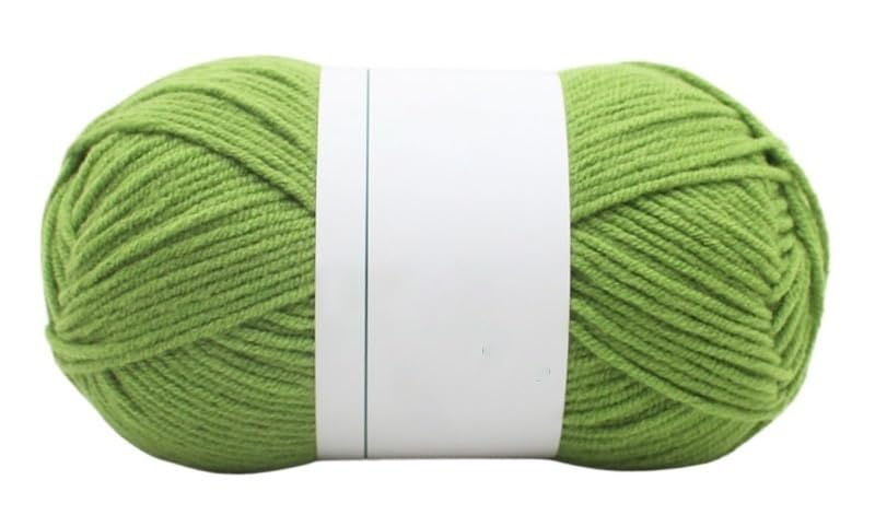 Fil de coton pour crochet 4 brins 5 rouleaux de 50g fils artisanaux mélangés