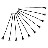 Compatibilité flexible : les clips pour extensions de cheveux permettent à chaque mèche synthétique de s'adapter à une variété de formes de tête, offrant ainsi une perruque tressée tendance instantanée pour femmes, des extensions pour tresses et une perruque tressée au crochet