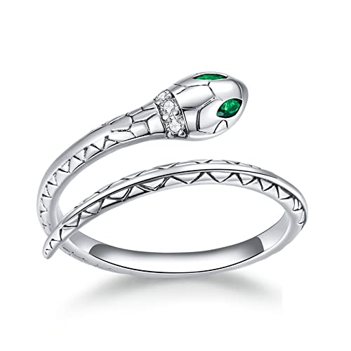 Bague serpent anneau réglable résout le problème de taille pour femme