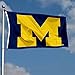 College Flags & Banners Co. UM Michigan Wolverines University Large College Flag