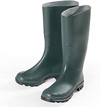 VERDELOOK | Stivale al Ginocchio in PVC Taglia 43, Verde, Stivali per Giardinaggio, Orto, Stivali per Pioggia