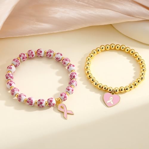Image of Cross Bracelets for Women, Christian Gifts for Women Stocking Stuffers for Teens Cross Bracelet Imperial Nature Stone Bead Bracelet Confirmation Baptism Gift for Teen Girls Christmas Religious Gift Cathlic Faith Jewelry