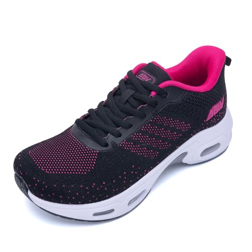 Image of AOV Women Arch Support Walking Shoes Orthotic Tennis Sneakers for Plantar Fasciitis Athletic Running Shoes