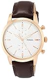 [フォッシル] 腕時計 44MM TOWNSMAN FS5468 メンズ 正規輸入品 ブラウン