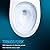 TOTO® WASHLET®+ Nexus® 1G® One-Piece Elongated 1.0 GPF Toilet with Auto Flush S7A Contemporary Bidet Seat, Cotton White - MW6424736CUFGA#01