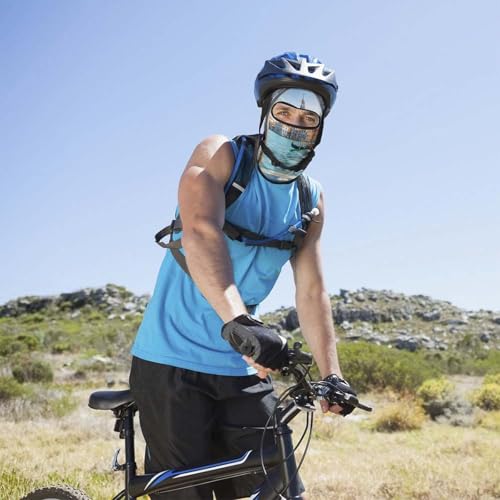 Balaclava Italian Water City para Hombres y Mujeres, Máscara Facial de Protección Solar Respirable con Cobertura Total del Cabeza para Senderismo, Ciclismo, Correr, Conducción miniatura 4