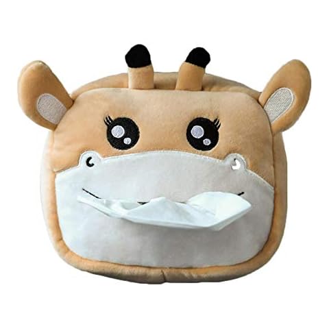 Cute Plush Tissue Holder for Home and Car Cover