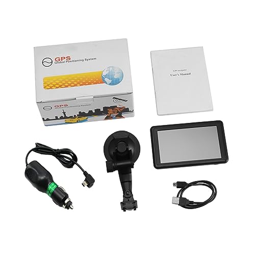Uonlytech 5 Navegação De Tela Lcd Navegador De Caminhão 8g Carro Tela Sensível Ao Toque