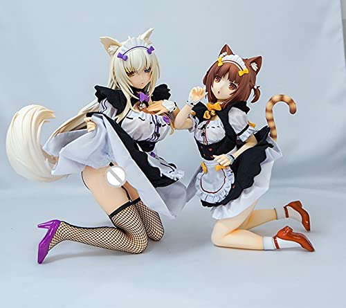 Pielus Ecchi Figure - Coconut＆Azuki- 1/4 Maid Anime Girl Figure Removable Clothes Action Figurines Hentai Figure Statue Toy Home Decor Model Collection #TOP1