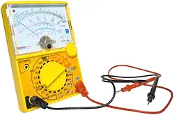 Multímetro Medidor Analógico Profissional Com Ponto De Prova