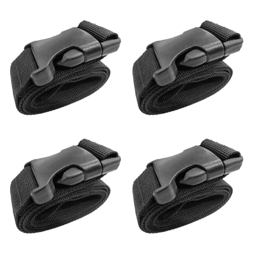 39 Inch Car Battery Tie Down Strap, Auto Batteries Adjustable Buckle Strap, Trailer Batteries Hold Down Straps with Quick Release Buckle, Battery Box Straps for Cars, SUVs, Boats (4PCS)