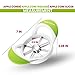 Utopia Kitchen Apple Corer and Slicer Fruit Cutter Apple Divider Wedger Stainless Steel Slicer for Fruits and Vegetables Ergonomic Handle Easy Grip 8 Sharp Blades Green